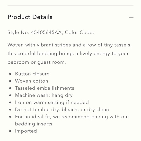 Anthropologie Woven Rosato Duvet Cover- RARE - Picture 5 of 6